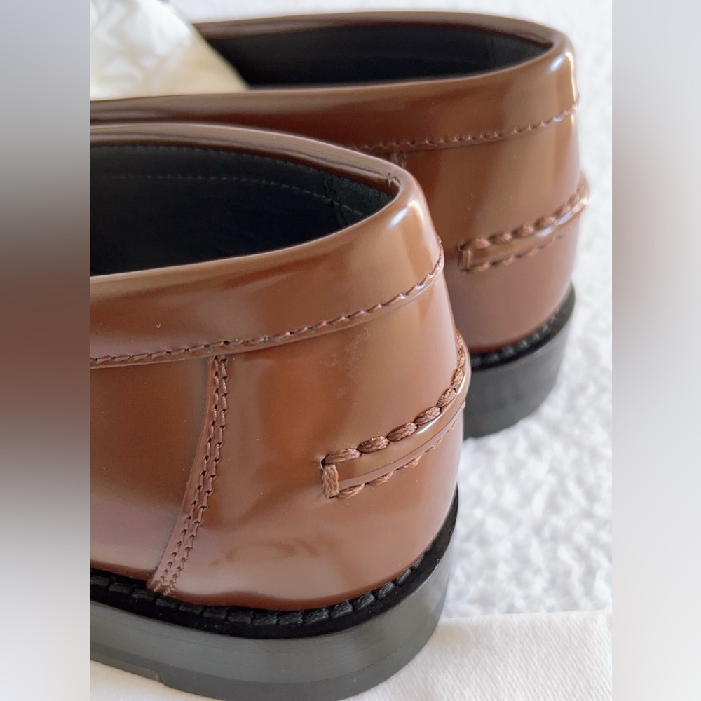 Authentic Dior Women's D-Academy Leather Loafers - Picture 7 of 16